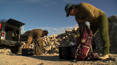 Border Kindness preparing supply drop