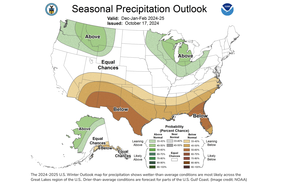 Seasonal Precipitation Outlook