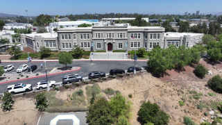 Drone shot of Grossmont Union High School District