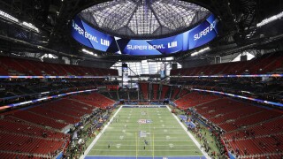 he Mercedes-Benz Stadium Atlanta