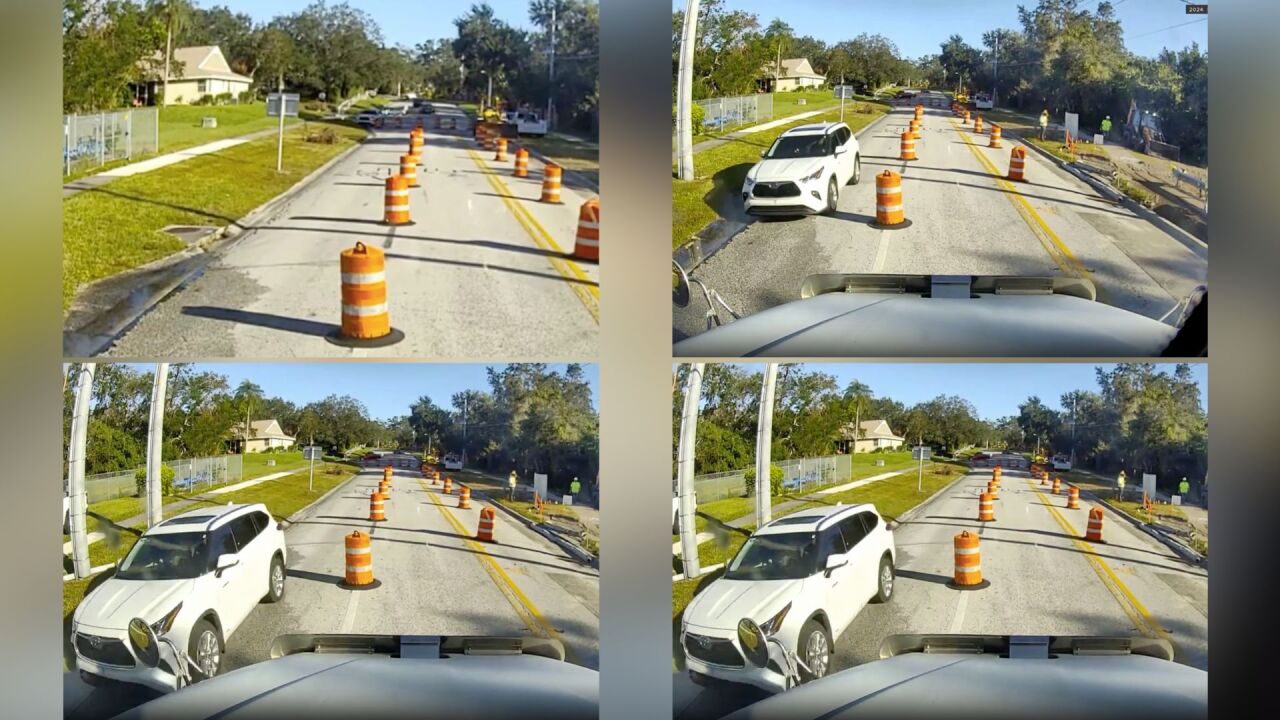 Florida man accused of road rage, hitting multiple city workers with car amid Hurricane Milton cleanup 