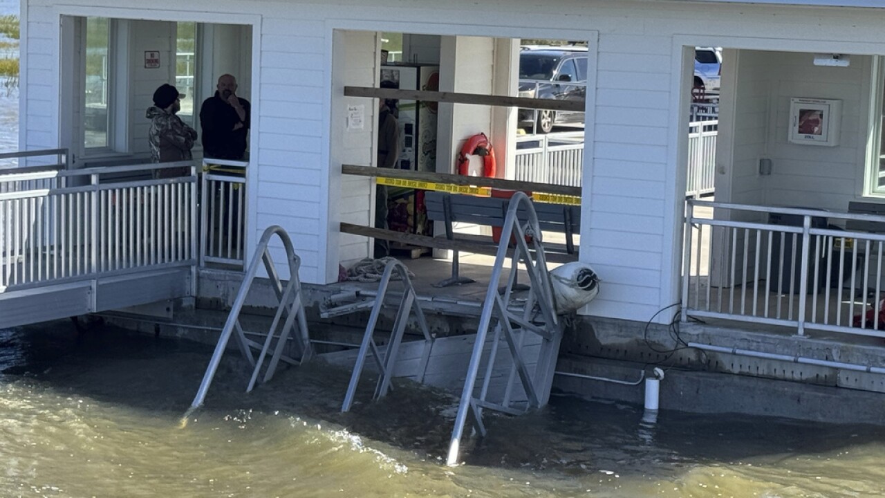 Ferry Dock collapse Georgia