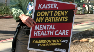 Kaiser mental health workers prepare to strike Monday