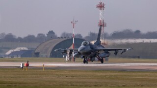 Military plane from Aviano AFB