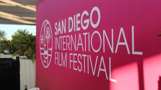 San Diego International Film Festival sign