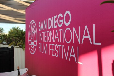 San Diego International Film Festival sign